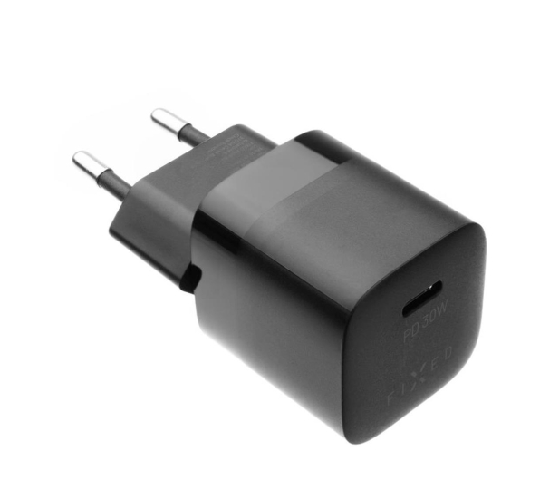 FIXED Ładowarka Sieciowa USB-C Travel Charger 30W czarny FIXC30M-C-BK - 1249169 - zdjęcie